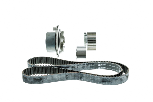 Bomba de agua + kit correa distribución AISIN ref. TKFC-7015
